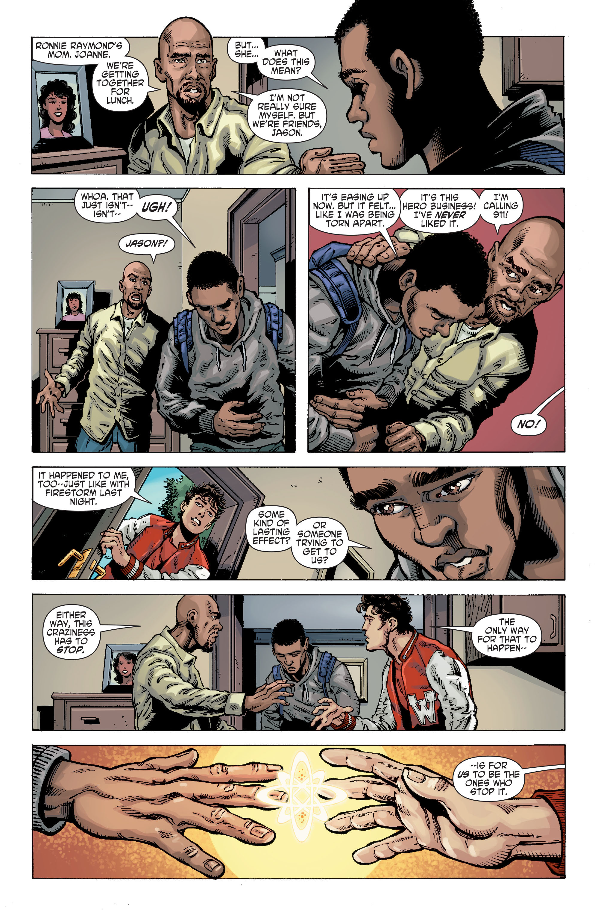 Read online The Fury of Firestorm: The Nuclear Men comic -  Issue #14 - 14