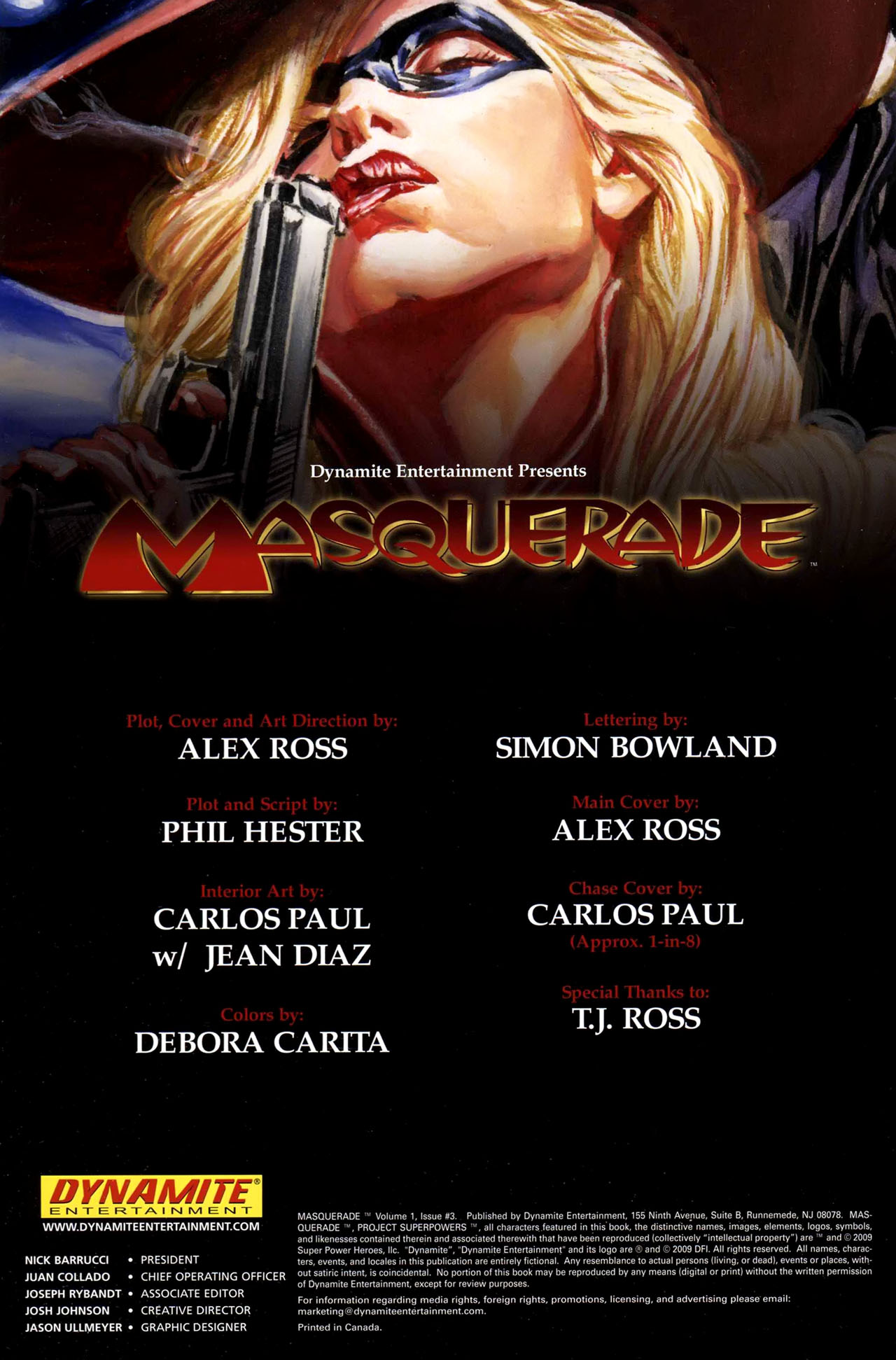 Read online Masquerade comic -  Issue #3 - 3
