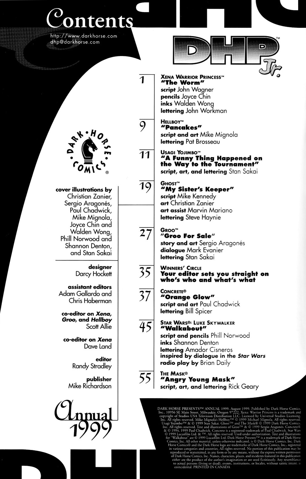 Read online Dark Horse Presents (1986) comic -  Issue # _Annual 1999 - 2