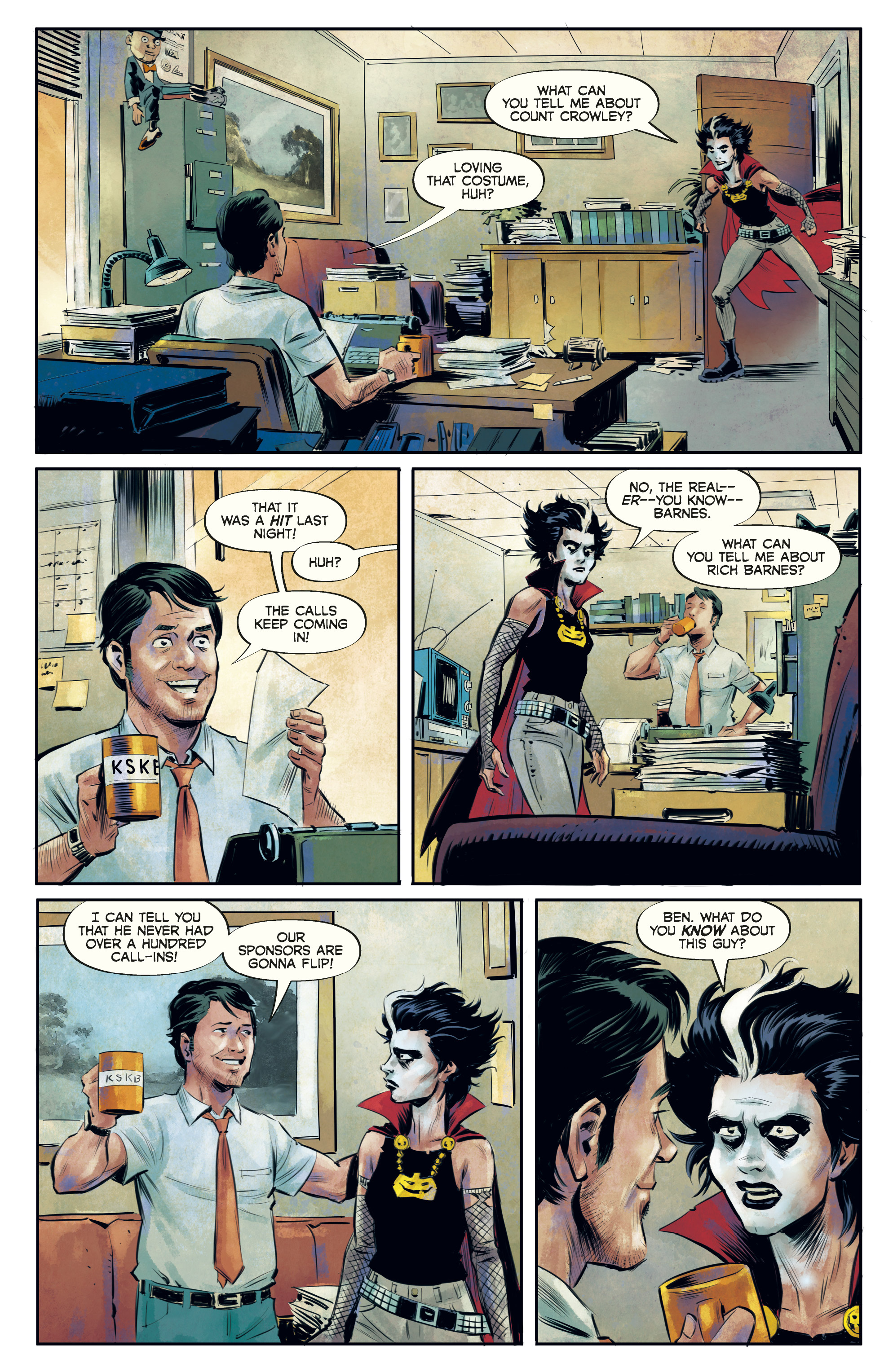 Read online Count Crowley: Reluctant Midnight Monster Hunter comic -  Issue #2 - 11