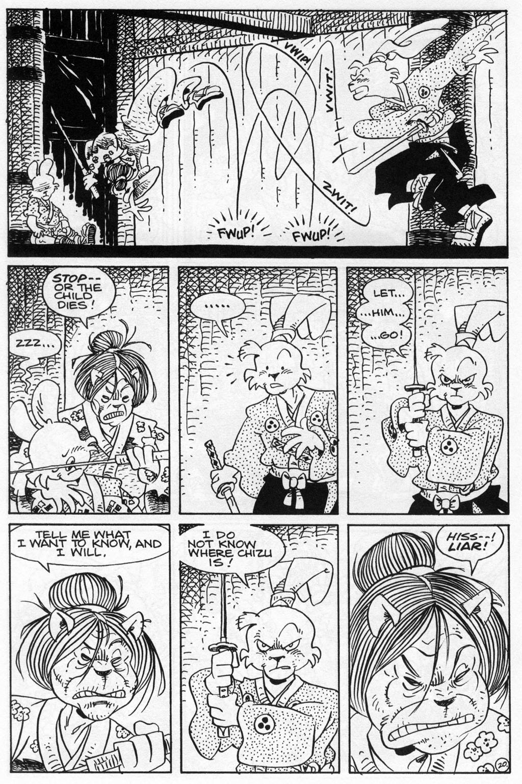 Read online Usagi Yojimbo (1996) comic -  Issue #61 - 22