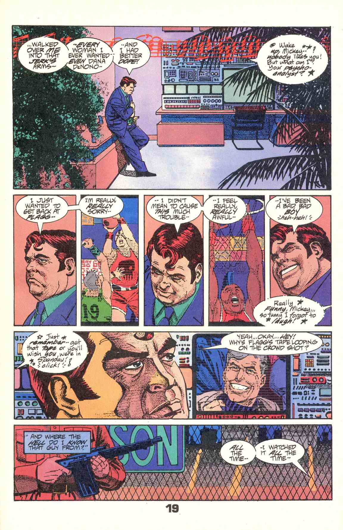 Read online Howard Chaykin's American Flagg comic -  Issue #3 - 21