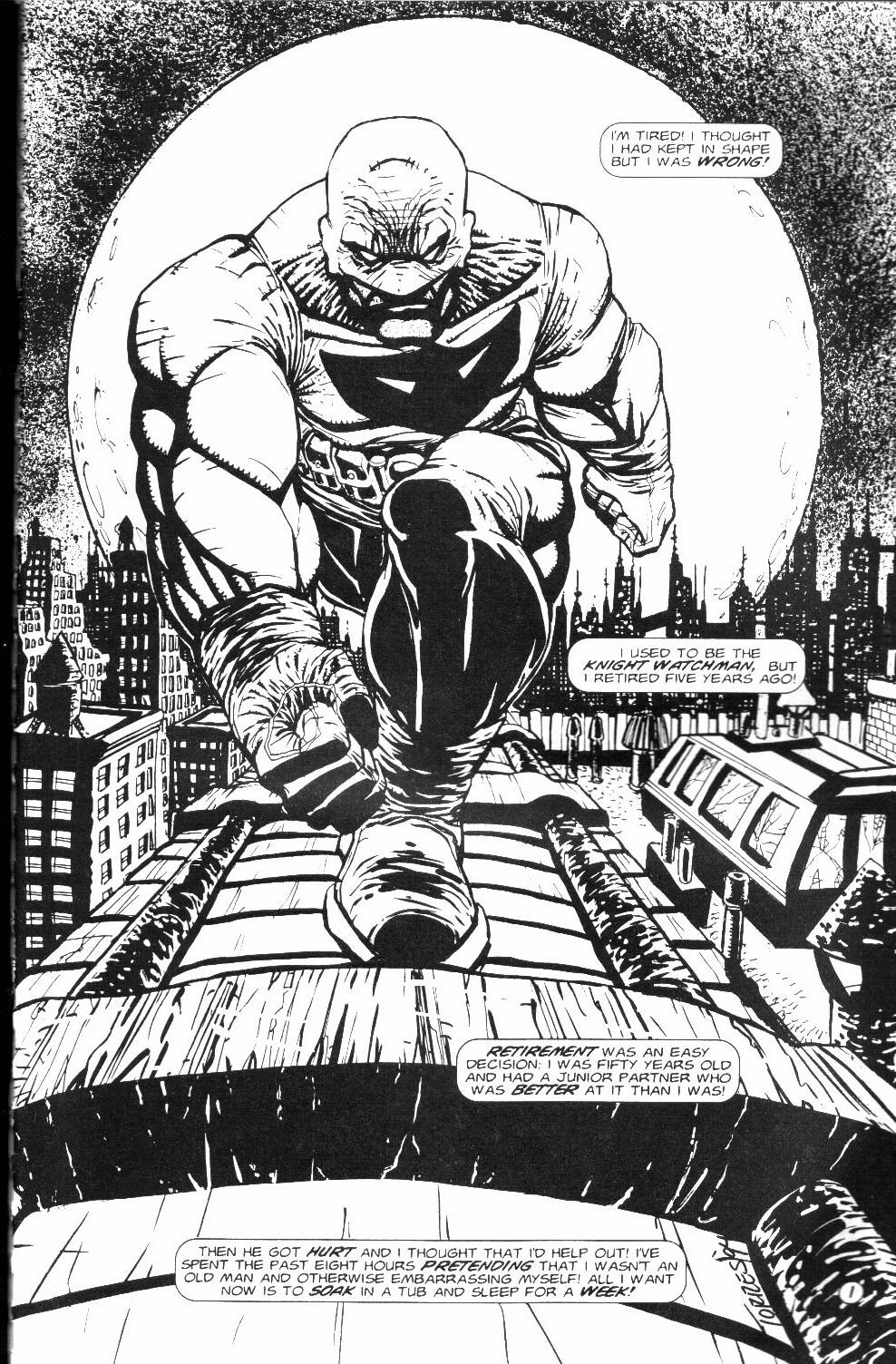 Read online Knight Watchman comic -  Issue #2 - 3