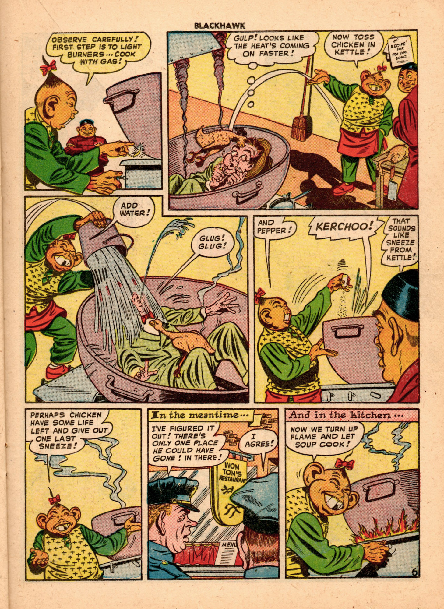 Read online Blackhawk (1957) comic -  Issue #21 - 31