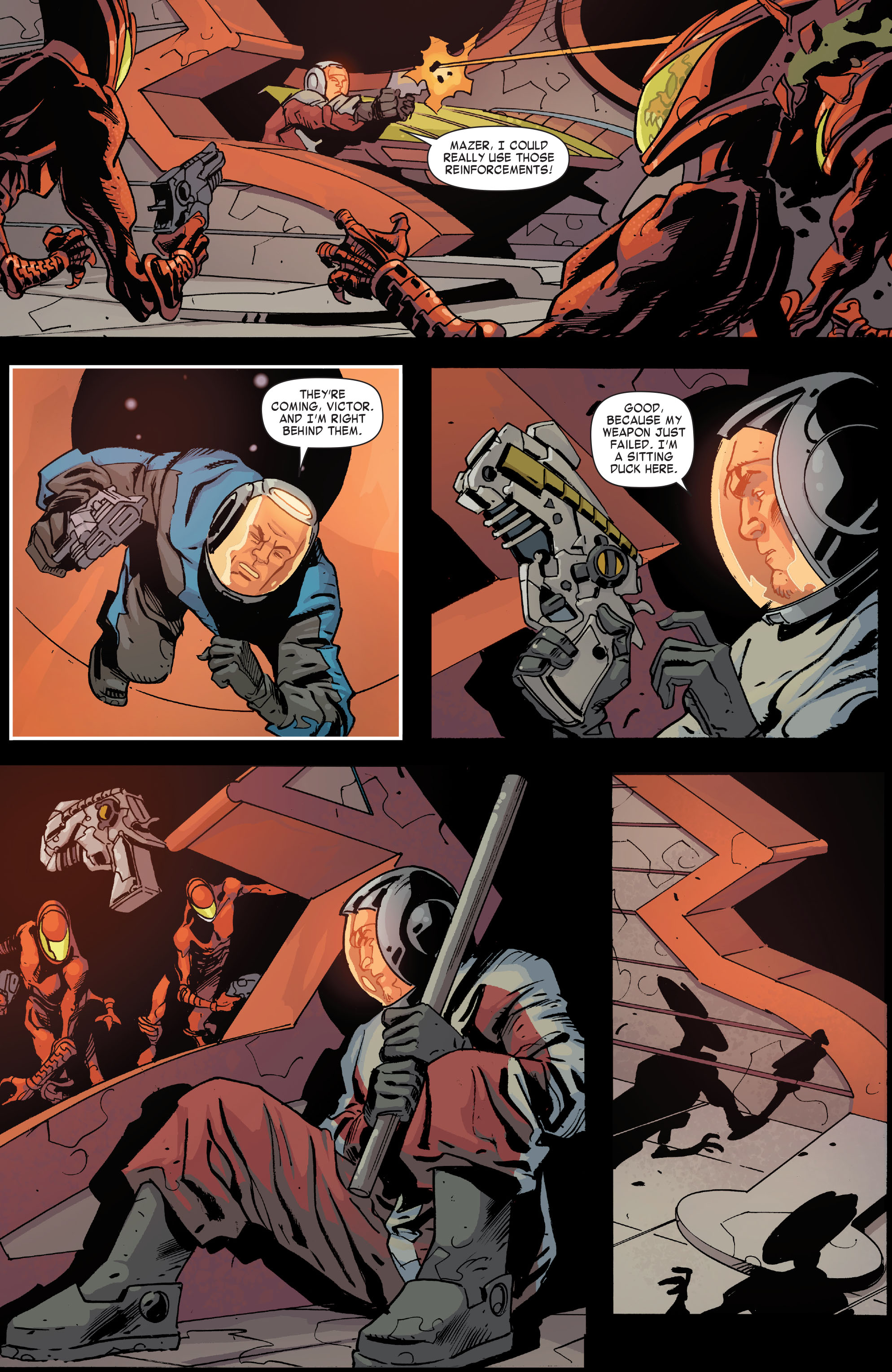 Read online Formic Wars: Silent Strike comic -  Issue #5 - 15