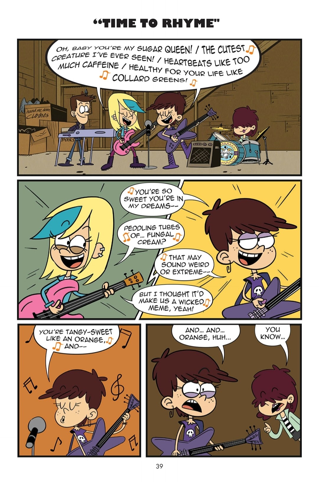Read online The Loud House Love Out Loud Special comic -  Issue # Full - 40