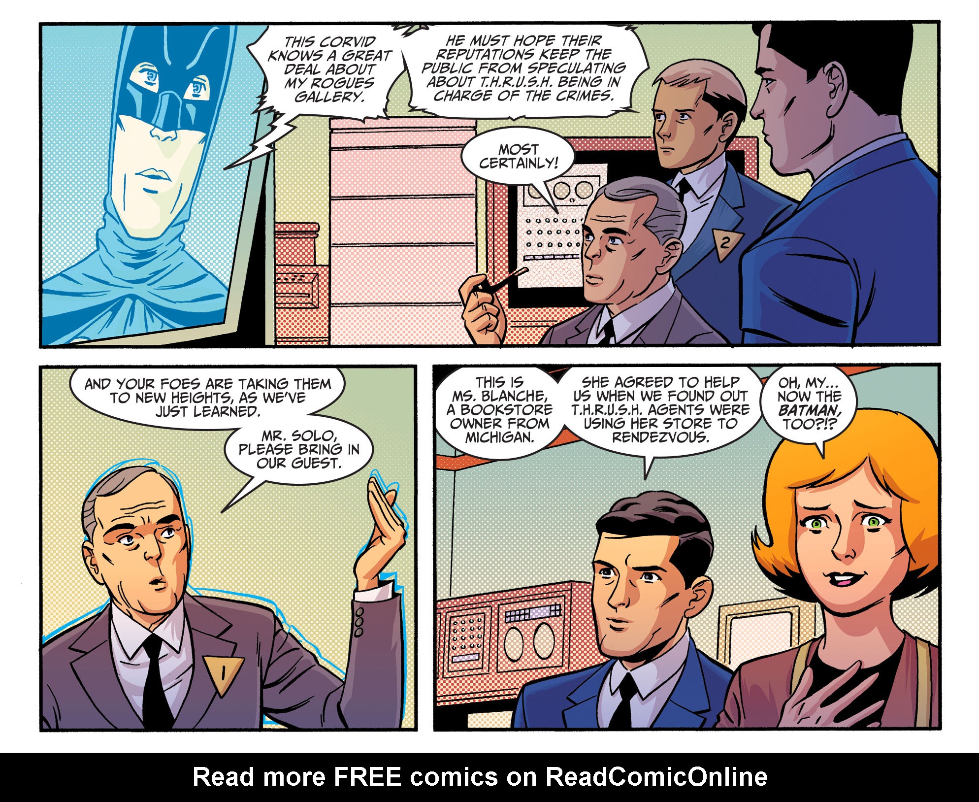 Read online Batman '66 Meets the Man from U.N.C.L.E. comic -  Issue #6 - 12