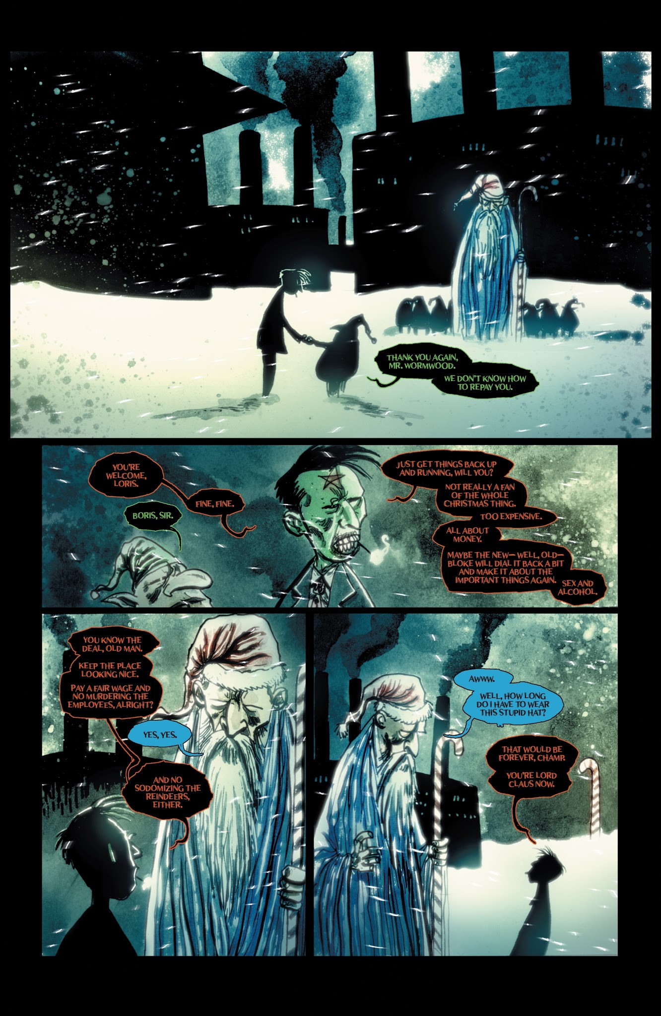 Read online Wormwood Gentleman Corpse: Christmas Special comic -  Issue # Full - 23