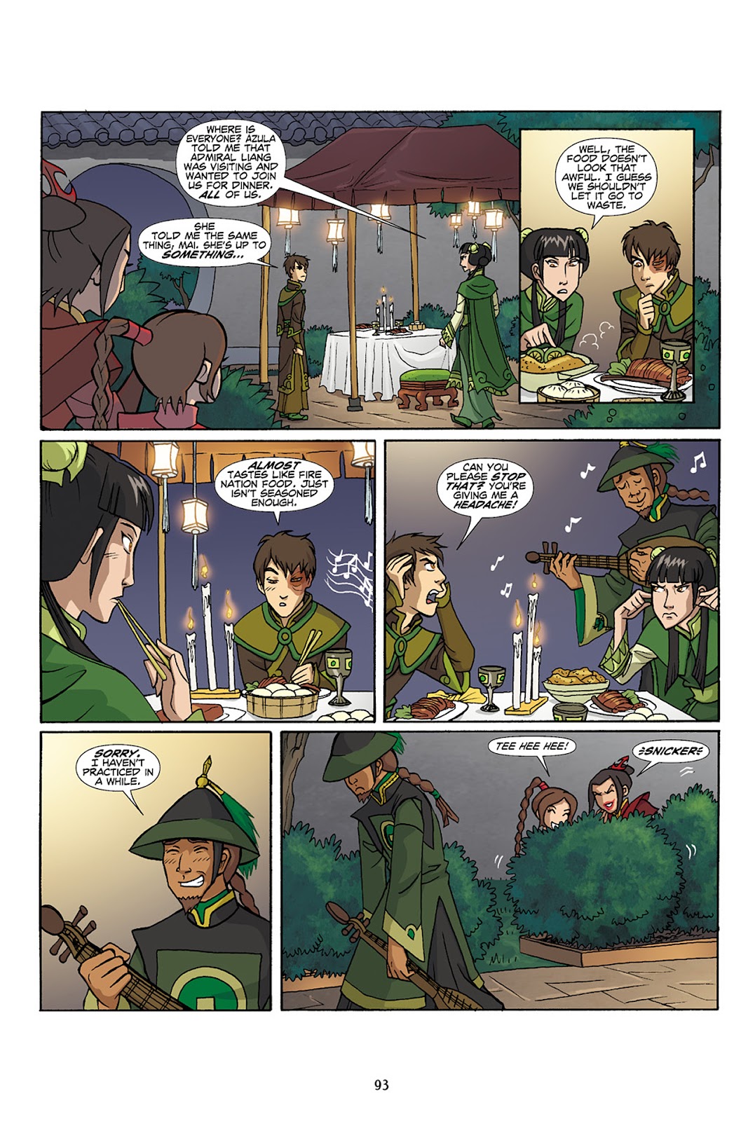Nickelodeon Avatar: The Last Airbender - The Lost Adventures issue Full - Page 94