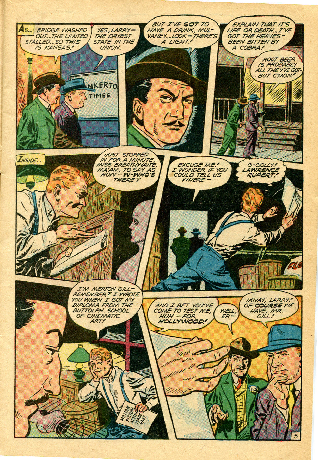 Read online Movie Comics (1946) comic -  Issue #4 - 7