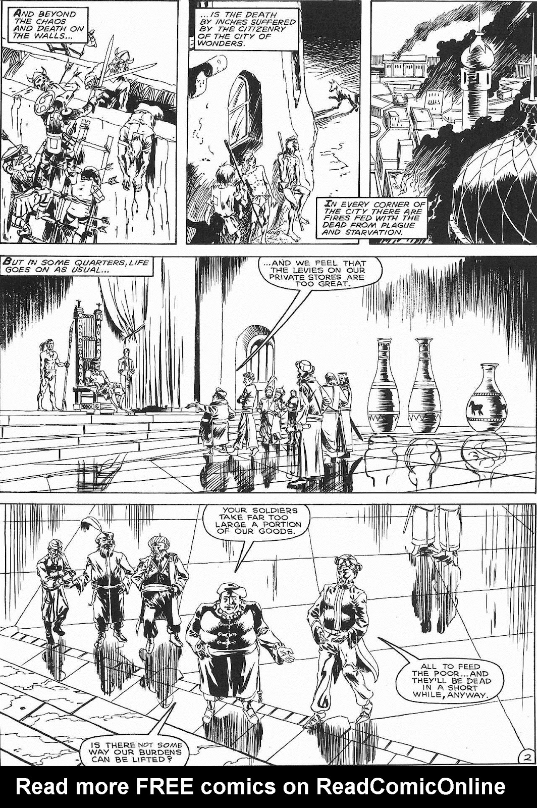 The Savage Sword Of Conan issue 213 - Page 56