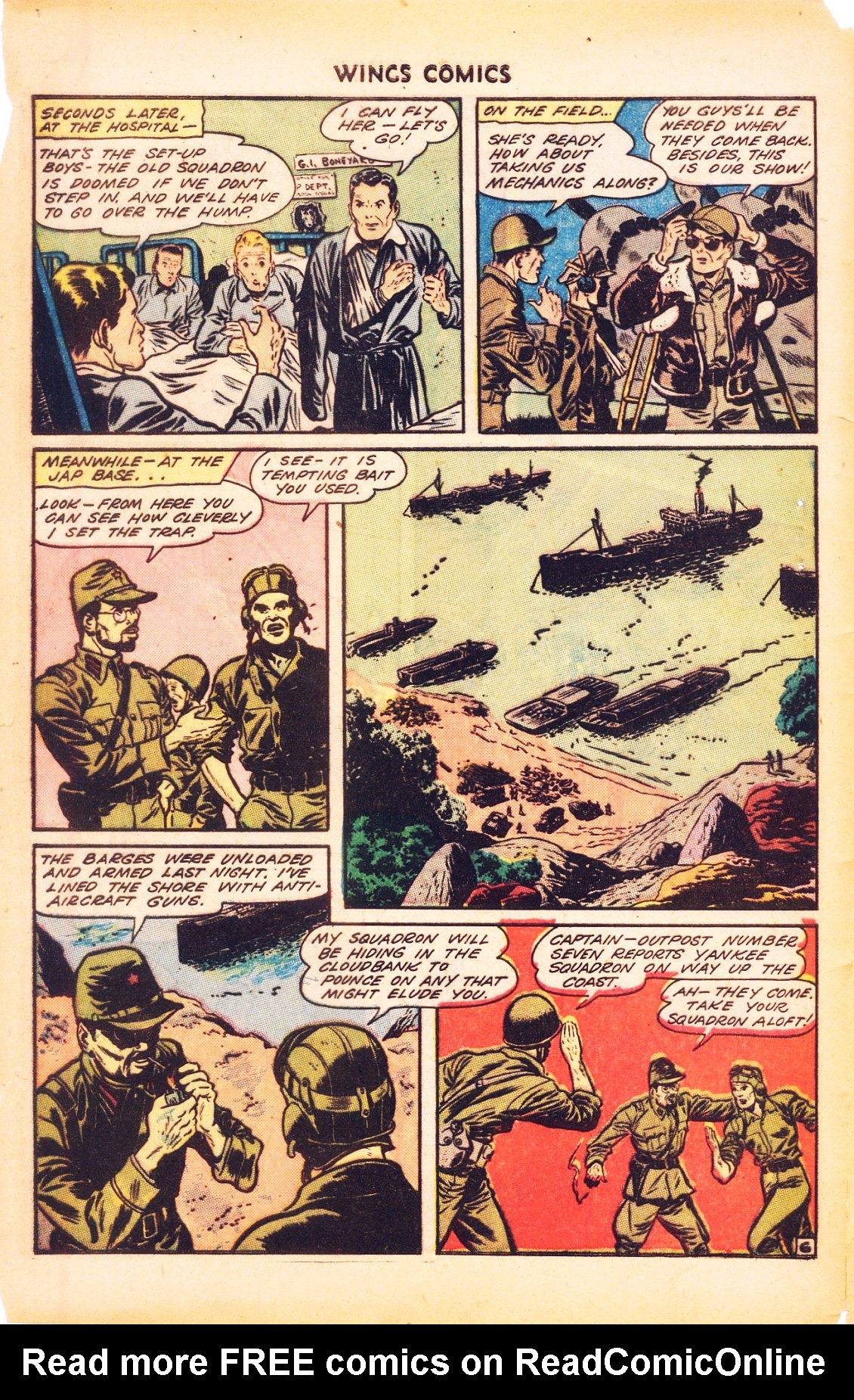 Read online Wings Comics comic -  Issue #53 - 8