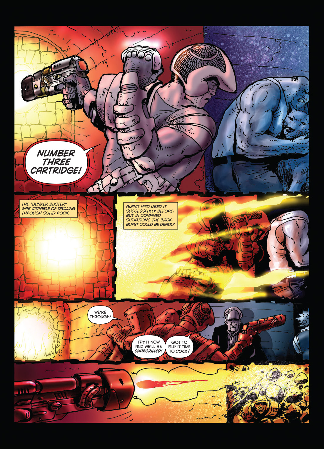 Read online Strontium Dog: The Life and Death of Johnny Alpha: Dogs of War comic -  Issue # TPB - 41