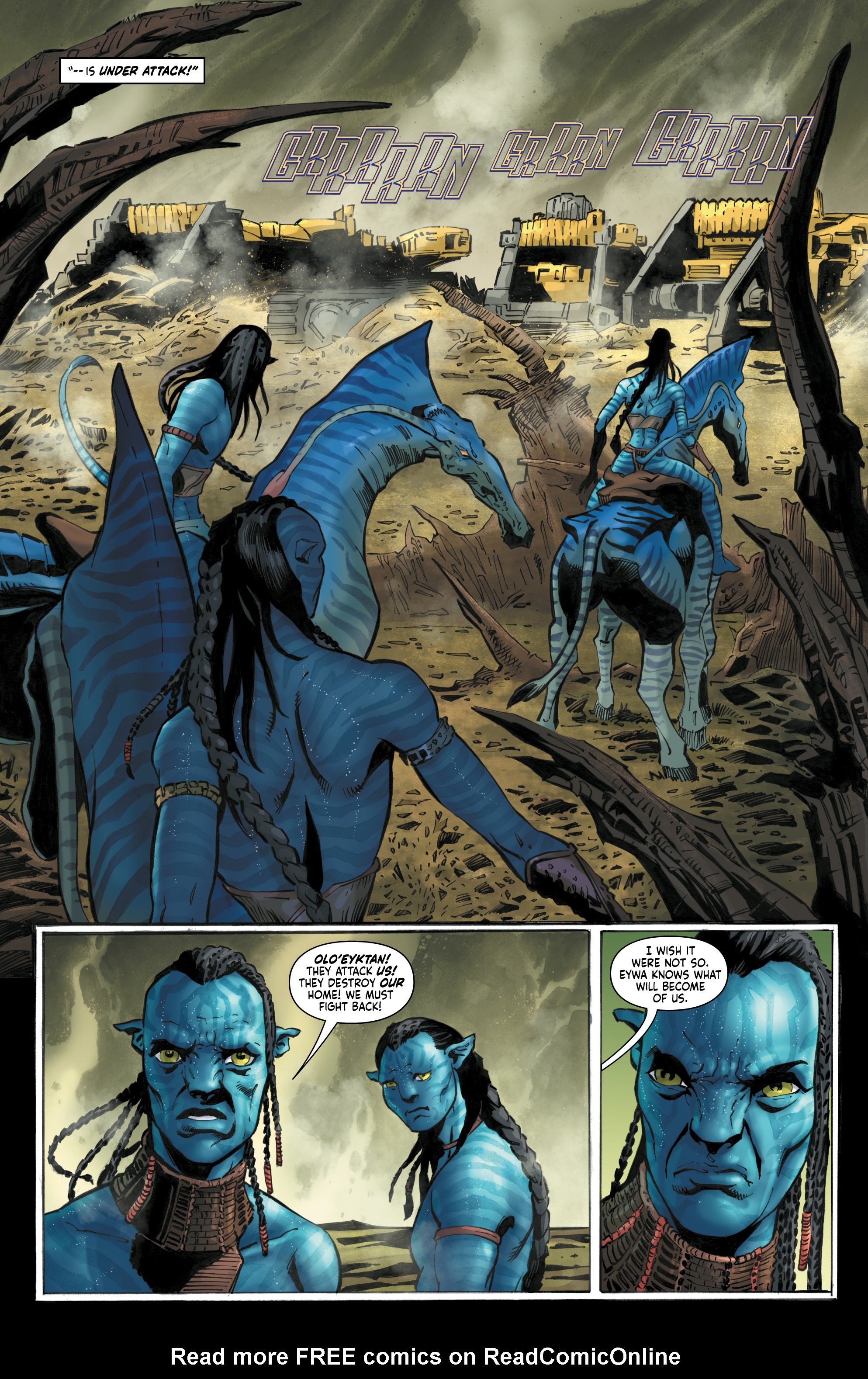 Read online Avatar: Tsu'tey's Path comic -  Issue #3 - 18