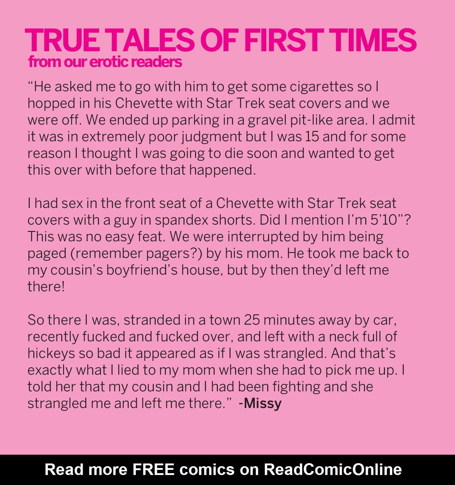 Read online Just The Tips comic -  Issue # TPB - 32