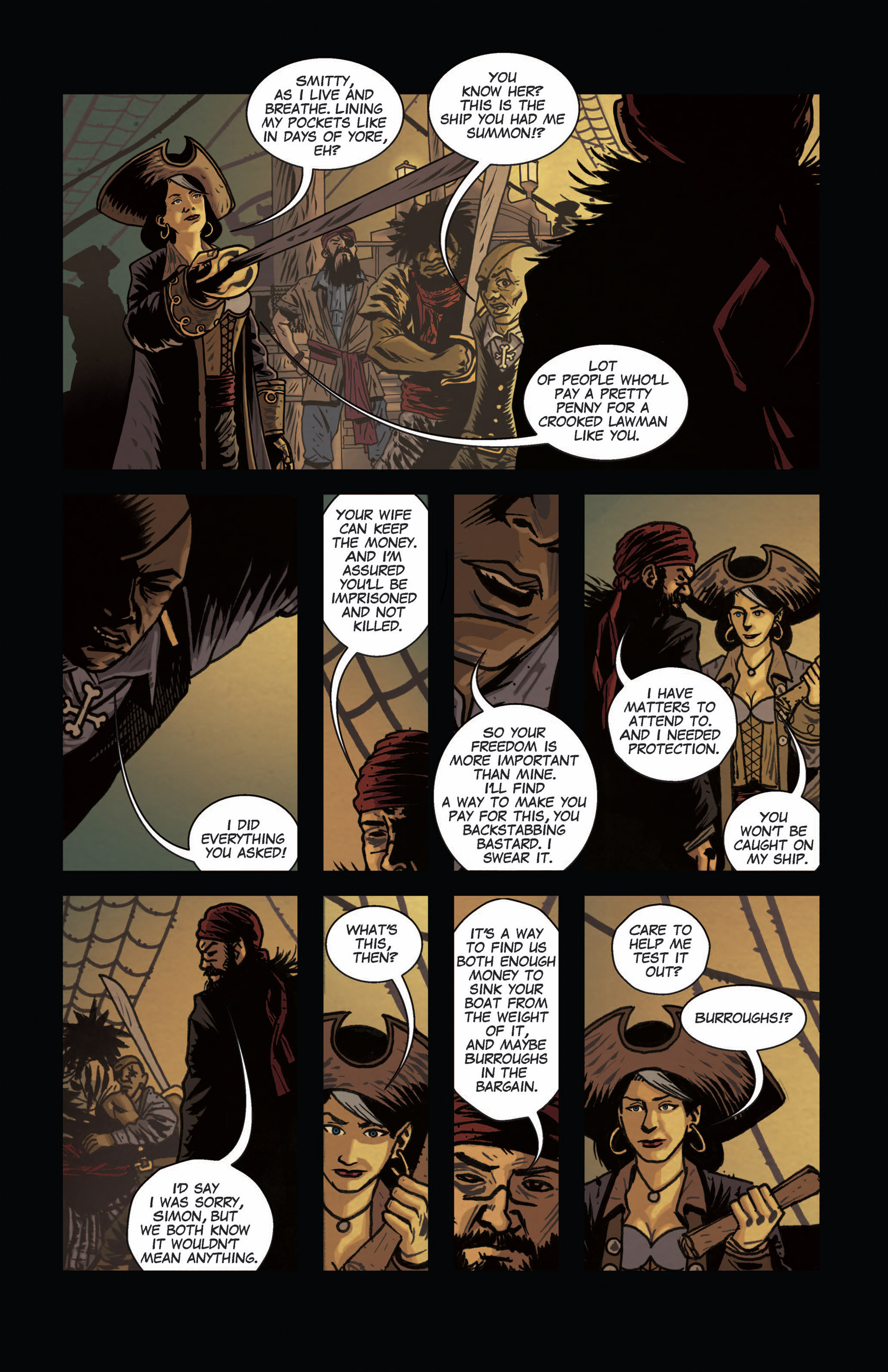 Read online Pirate Eye: Exiled From Exile comic -  Issue #1 - 23