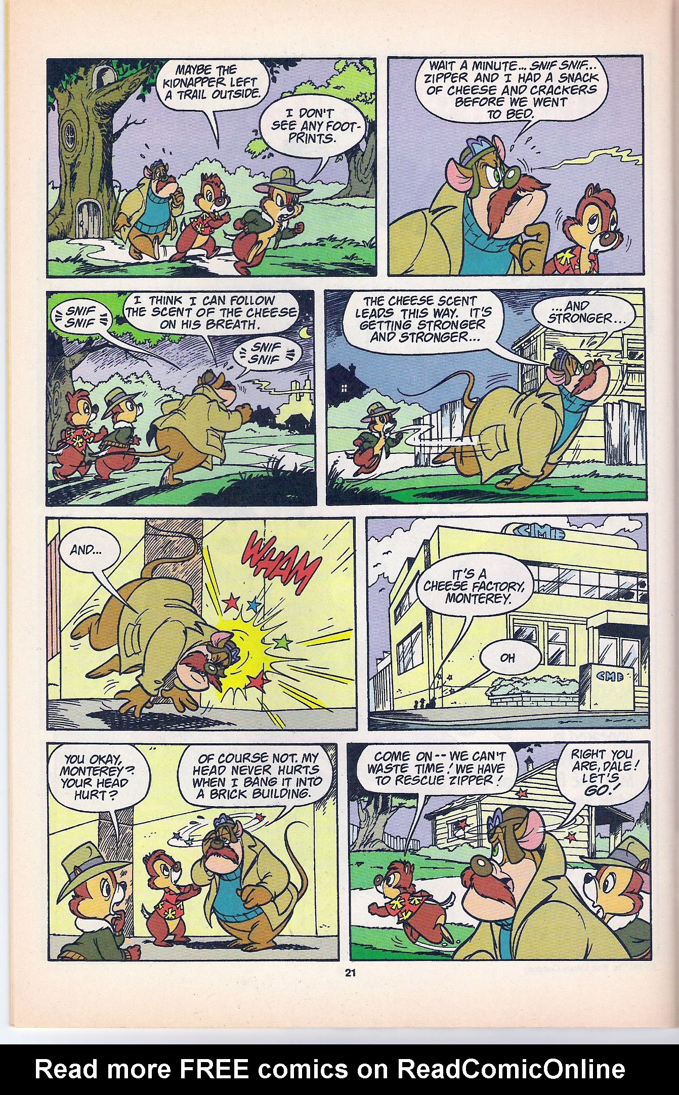 Read online Disney's Chip 'N Dale Rescue Rangers comic -  Issue #7 - 26