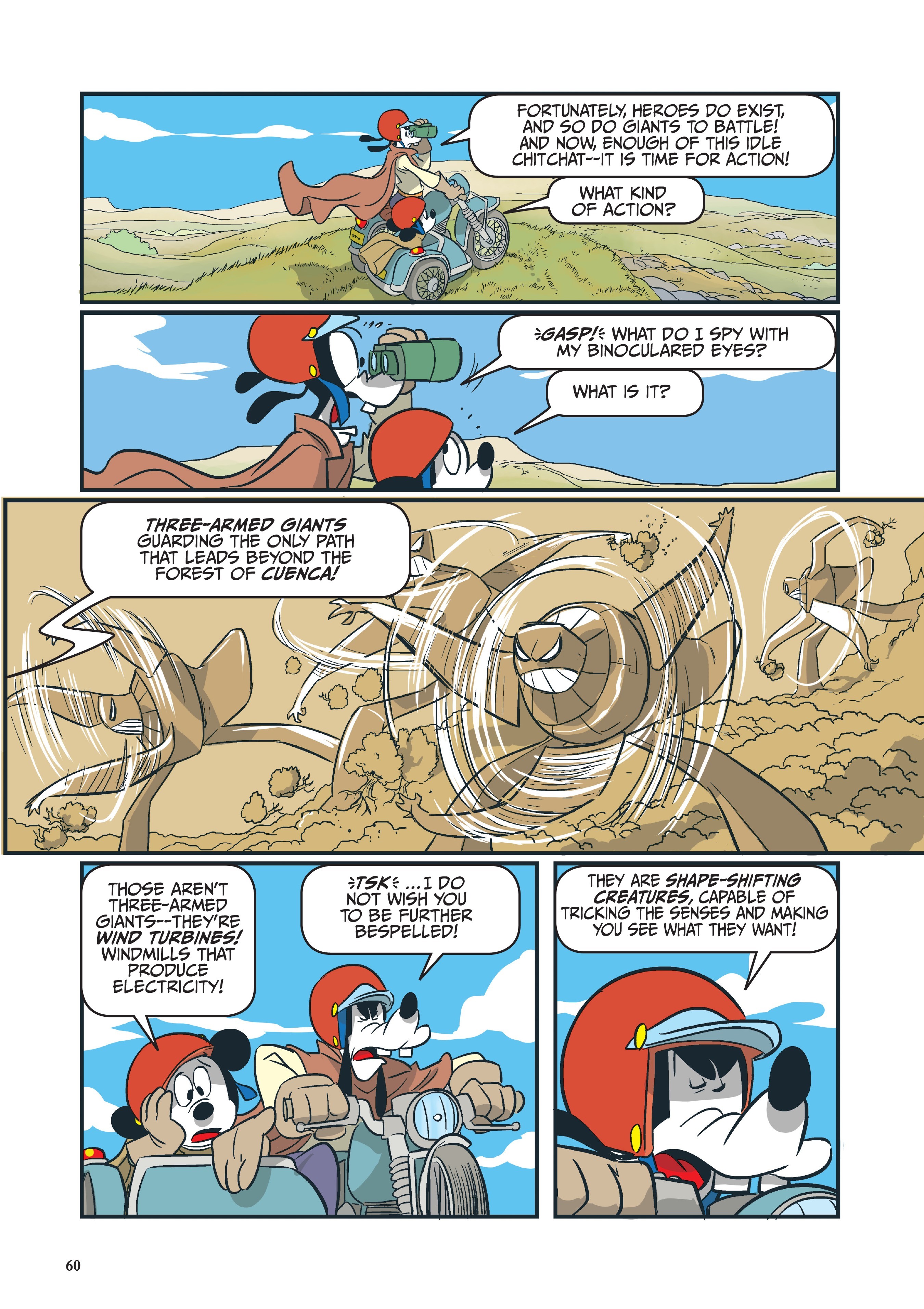Read online Disney Don Quixote, Starring Goofy and Mickey Mouse comic -  Issue # TPB - 61