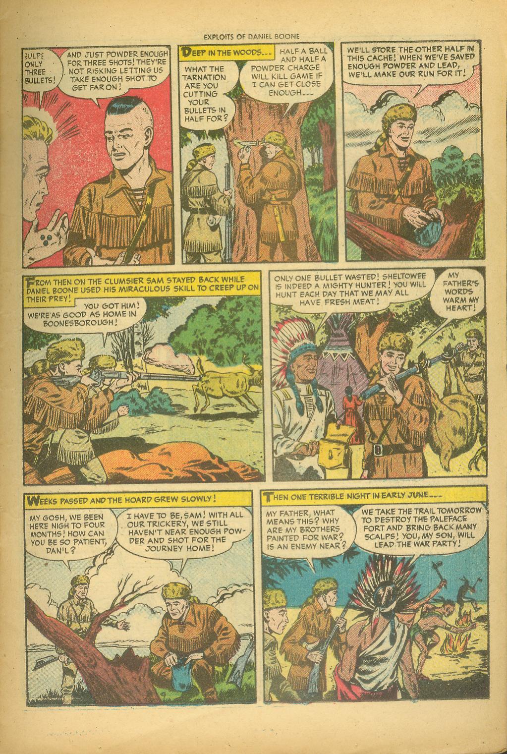 Read online Exploits of Daniel Boone comic -  Issue #1 - 11