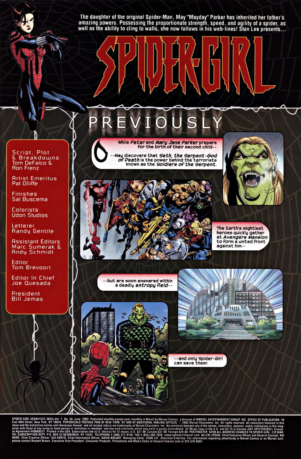 Read online Spider-Girl (1998) comic -  Issue #59 - 2
