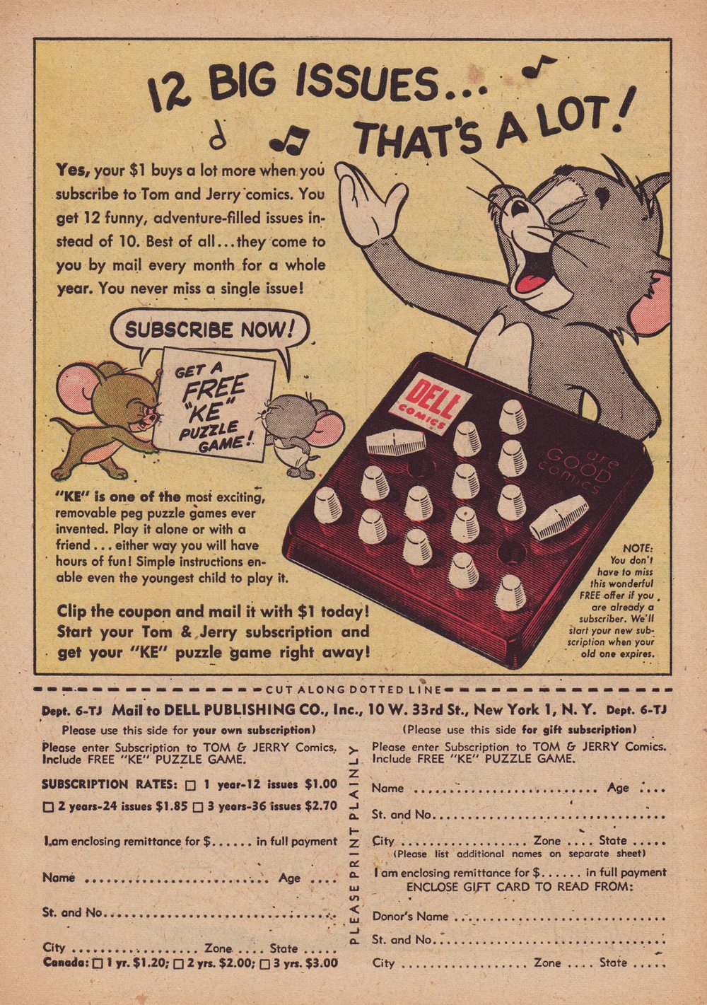Read online Tom & Jerry Comics comic -  Issue #119 - 50
