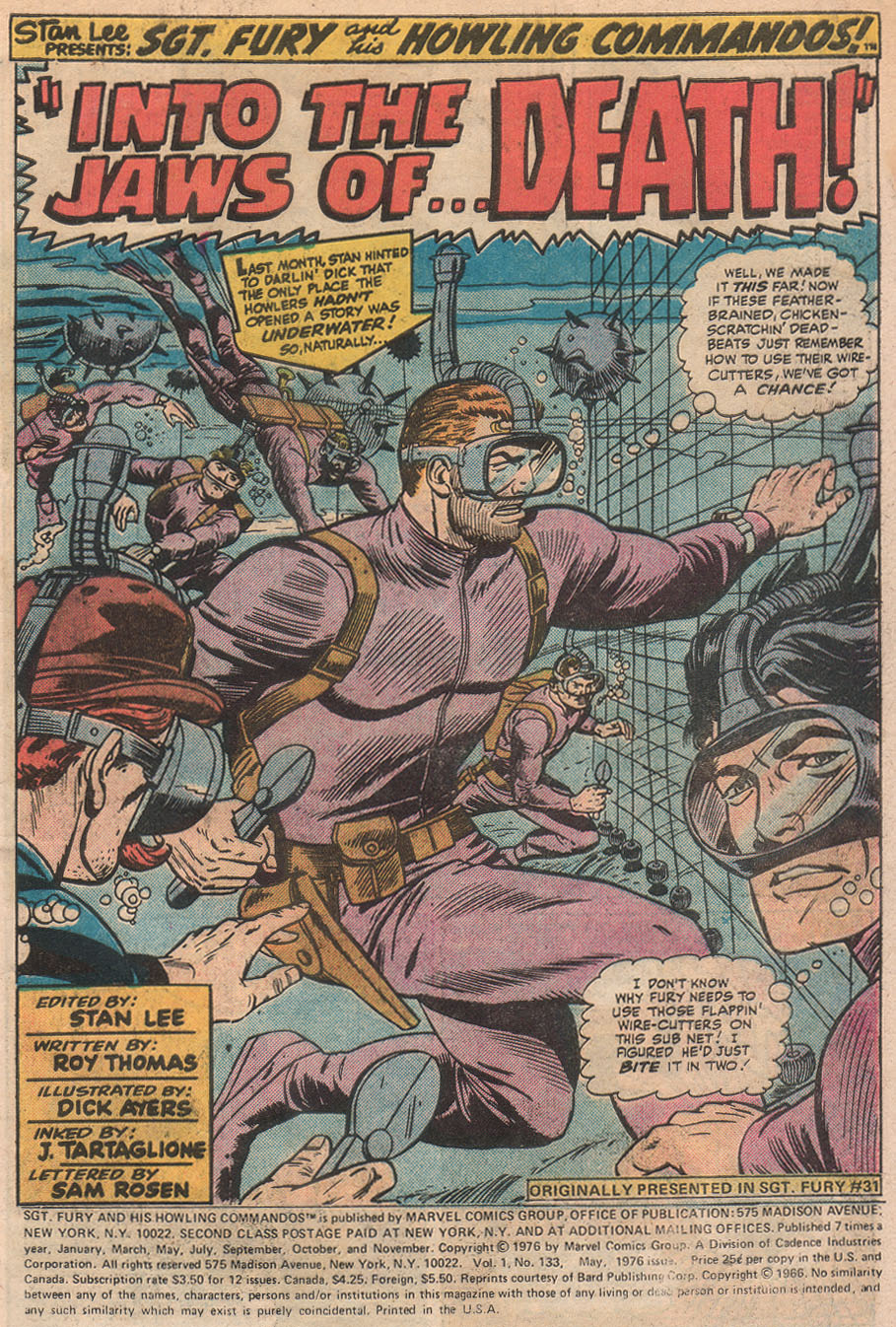 Read online Sgt. Fury comic -  Issue #133 - 3