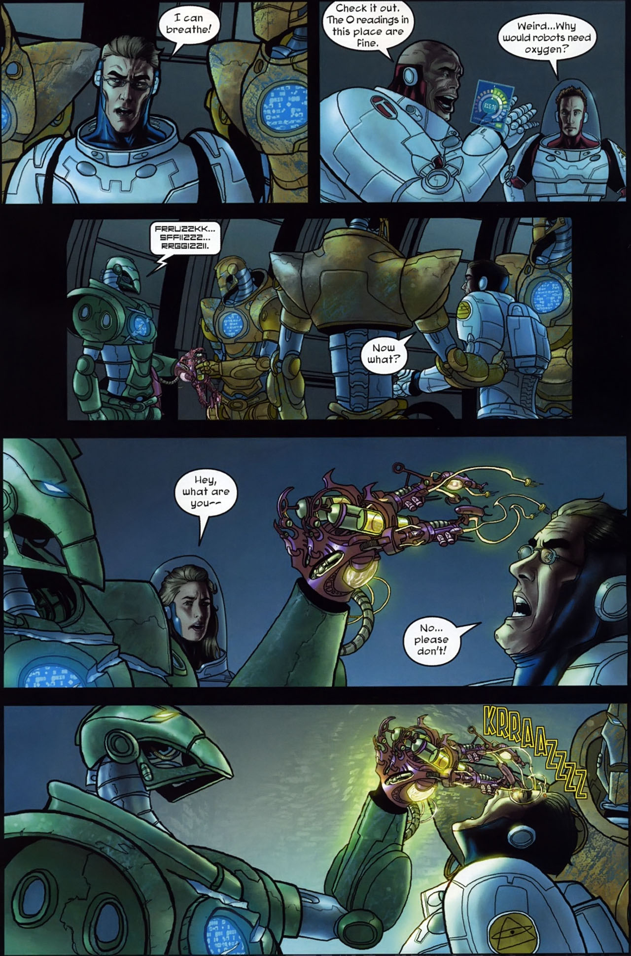 Read online Zero-G comic -  Issue #3 - 5