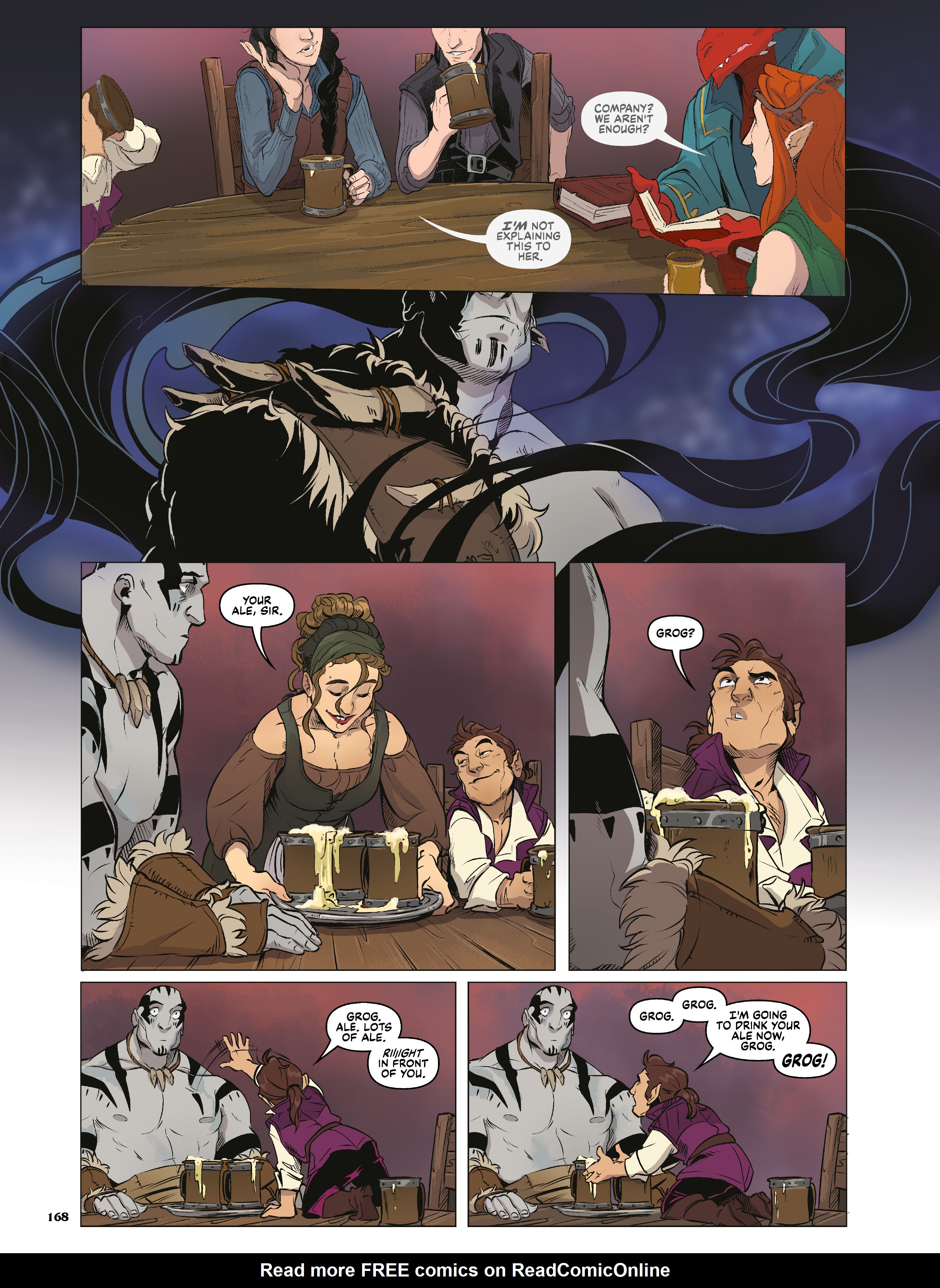 Read online Critical Role Vox Machina Origins comic -  Issue # (2019) _TPB Library Edition (Part 2) - 70