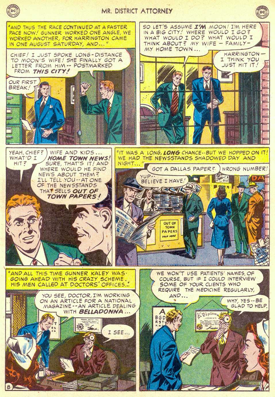 Read online Mr. District Attorney comic -  Issue #13 - 47