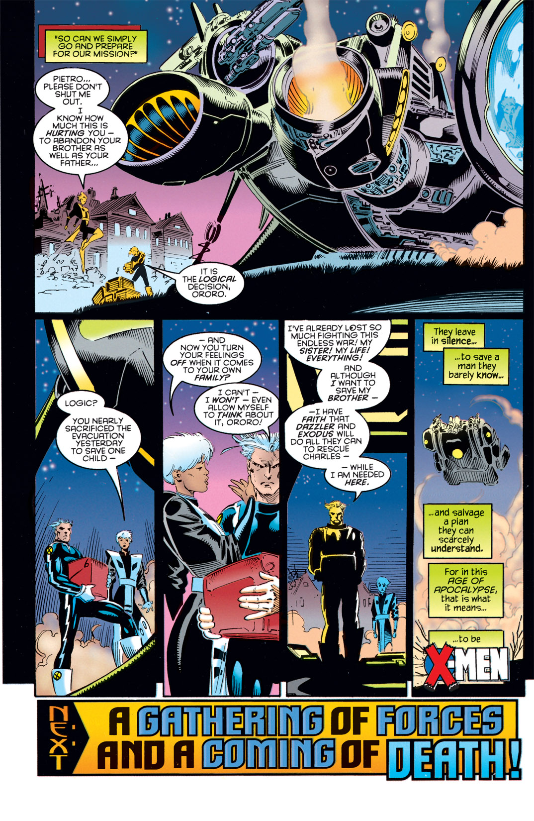 Read online X-Men: The Complete Age of Apocalypse Epic comic -  Issue # TPB 3 - 155