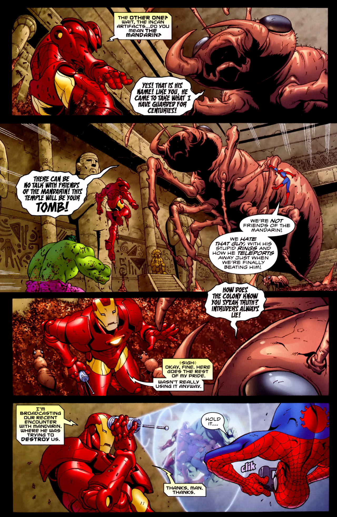 Read online Marvel Adventures: Iron Man, Hulk, and Spider-Man comic -  Issue # Full - 16