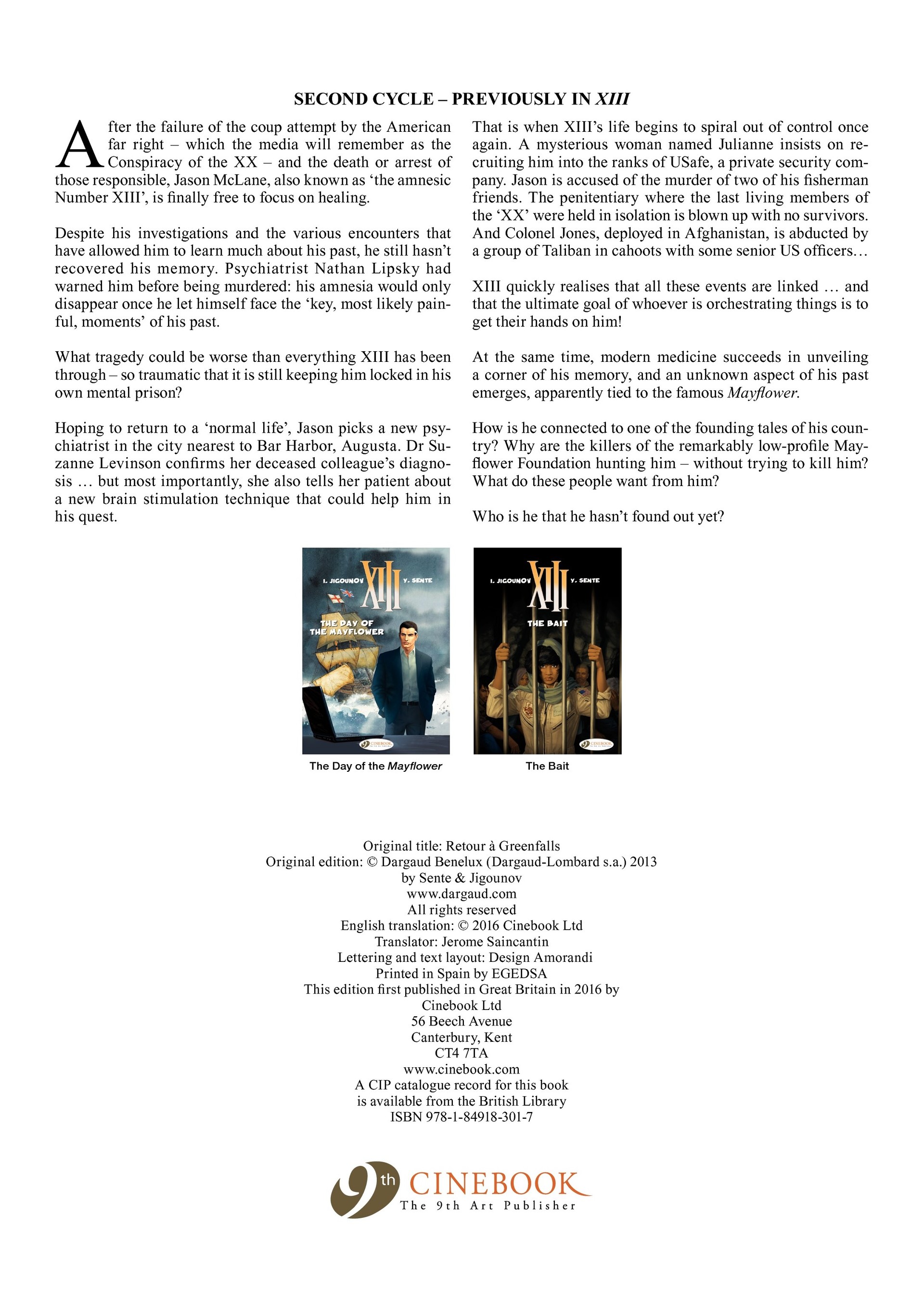 Read online XIII comic -  Issue #21 - 4