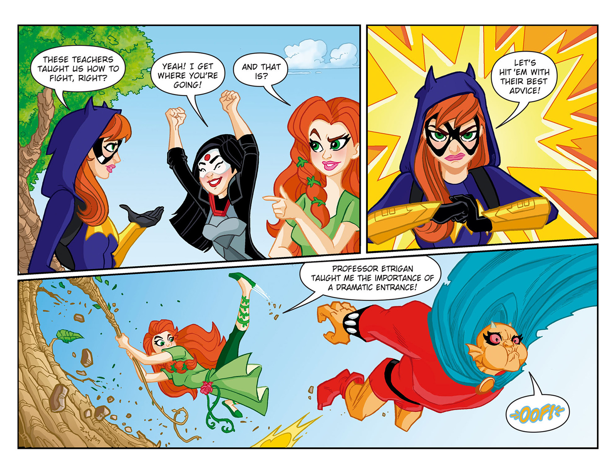 Read online DC Super Hero Girls: Past Times at Super Hero High comic -  Issue #9 - 18