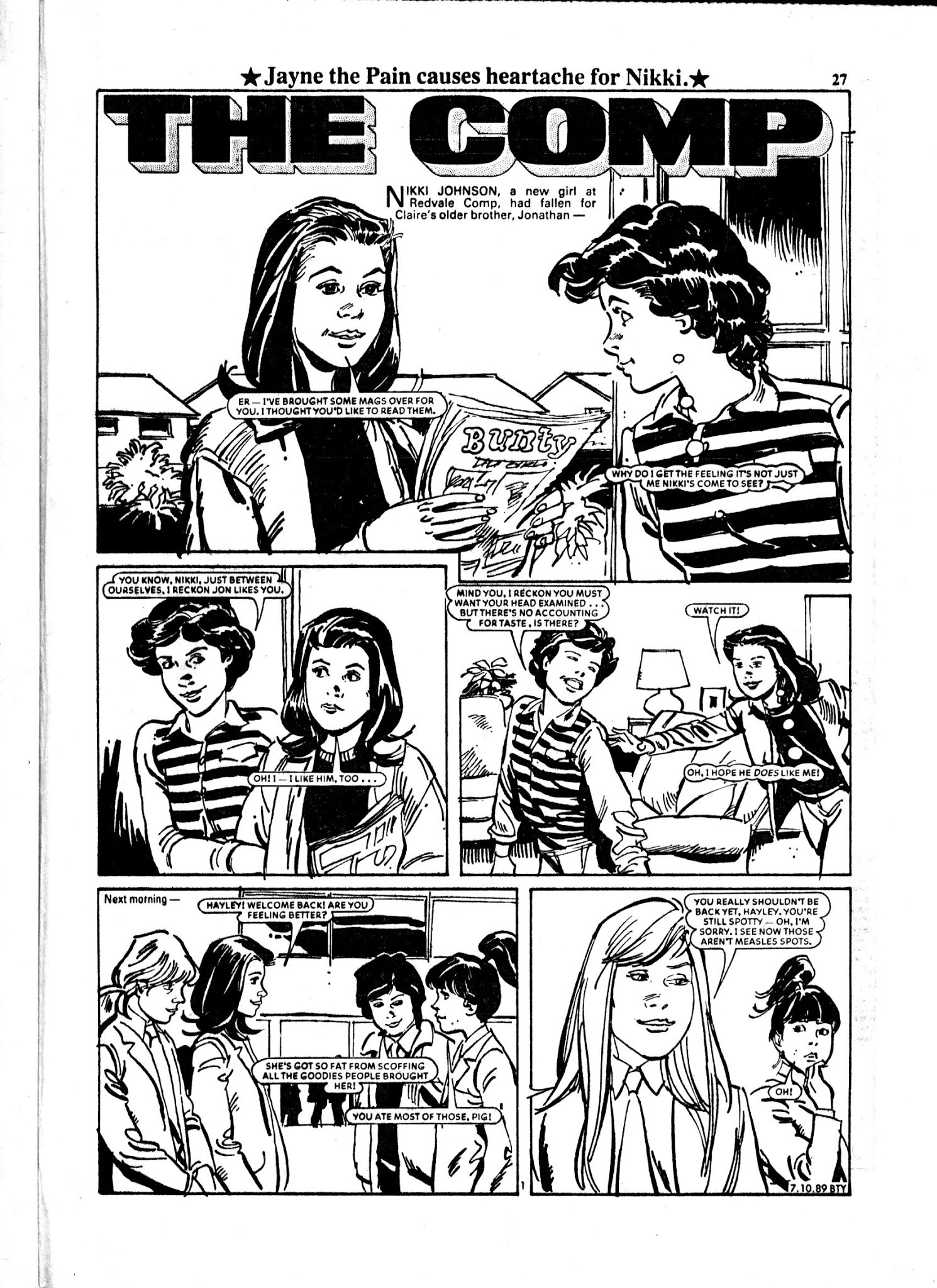 Read online Bunty comic -  Issue #1656 - 27
