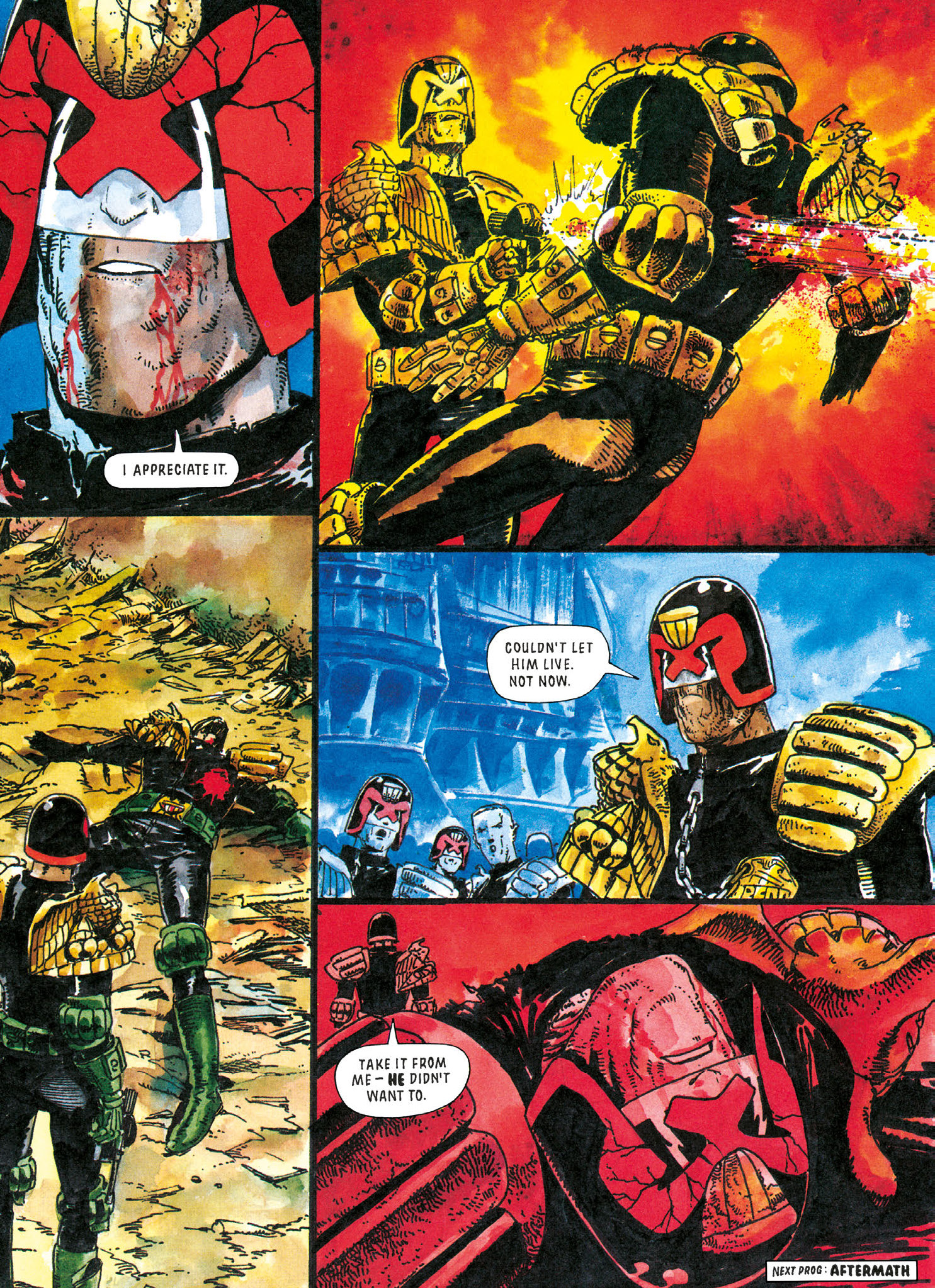 Read online Essential Judge Dredd: Necropolis comic -  Issue # TPB (Part 2) - 111