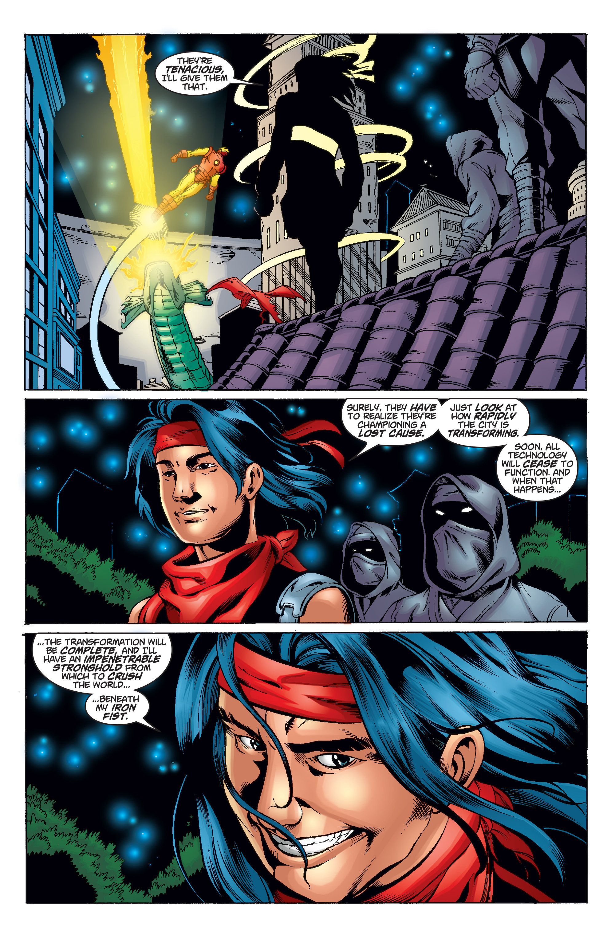 Read online Iron Fist: The Return of K'un Lun comic -  Issue # TPB - 182