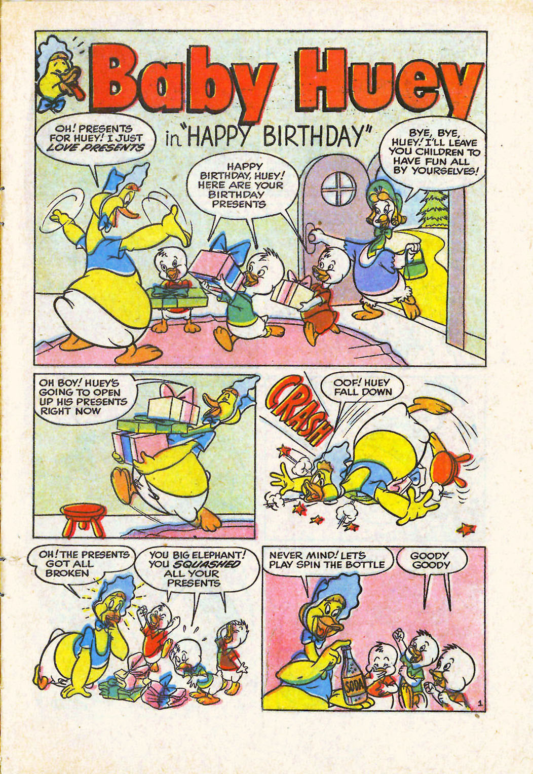 Read online Baby Huey, the Baby Giant comic -  Issue #5 - 5