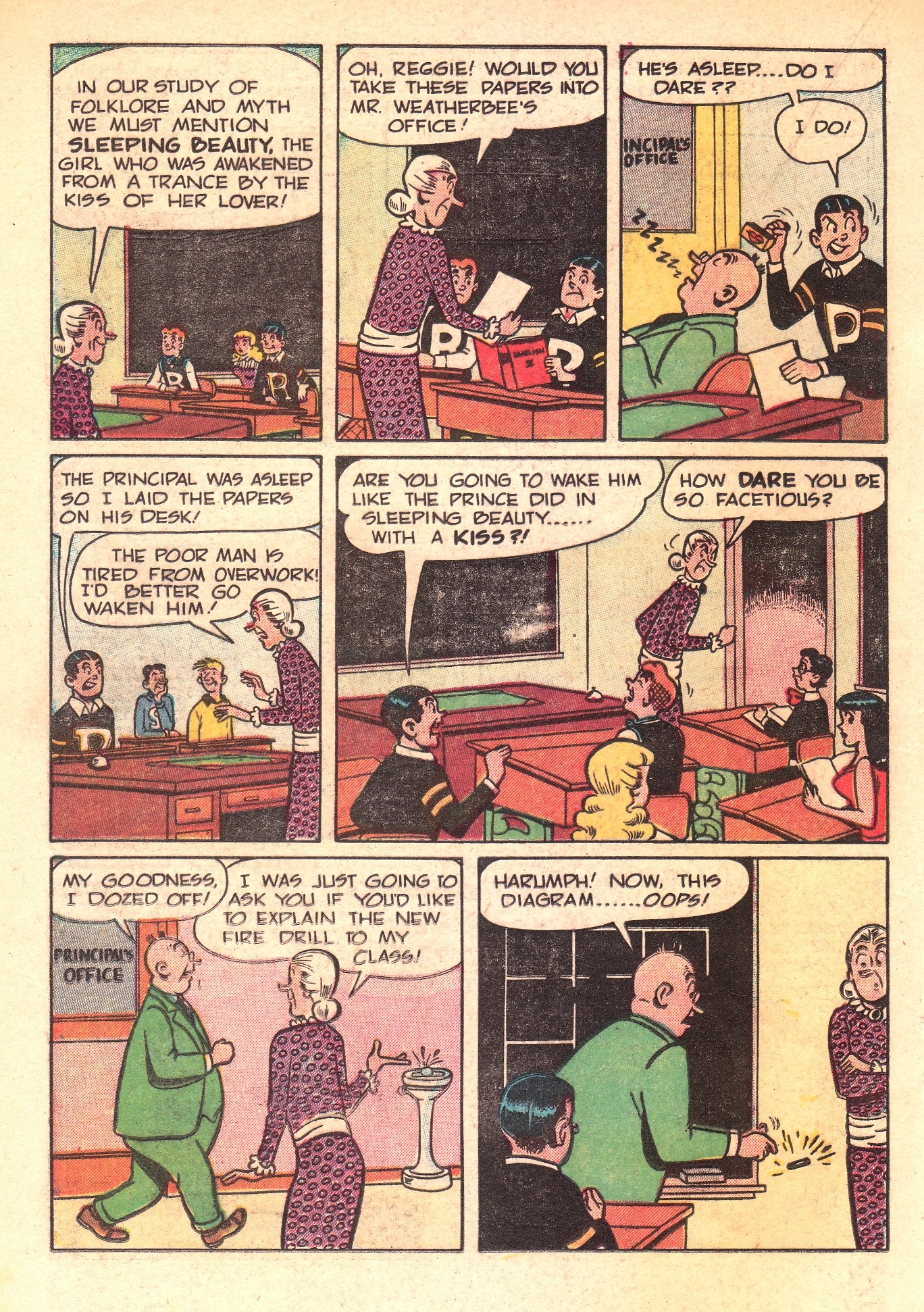 Read online Archie's Rival Reggie comic -  Issue #11 - 16