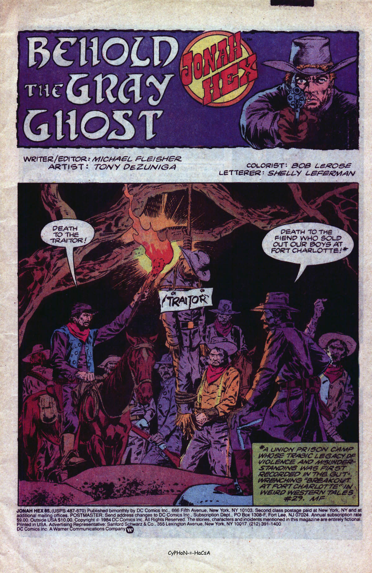 Read online Jonah Hex (1977) comic -  Issue #85 - 2