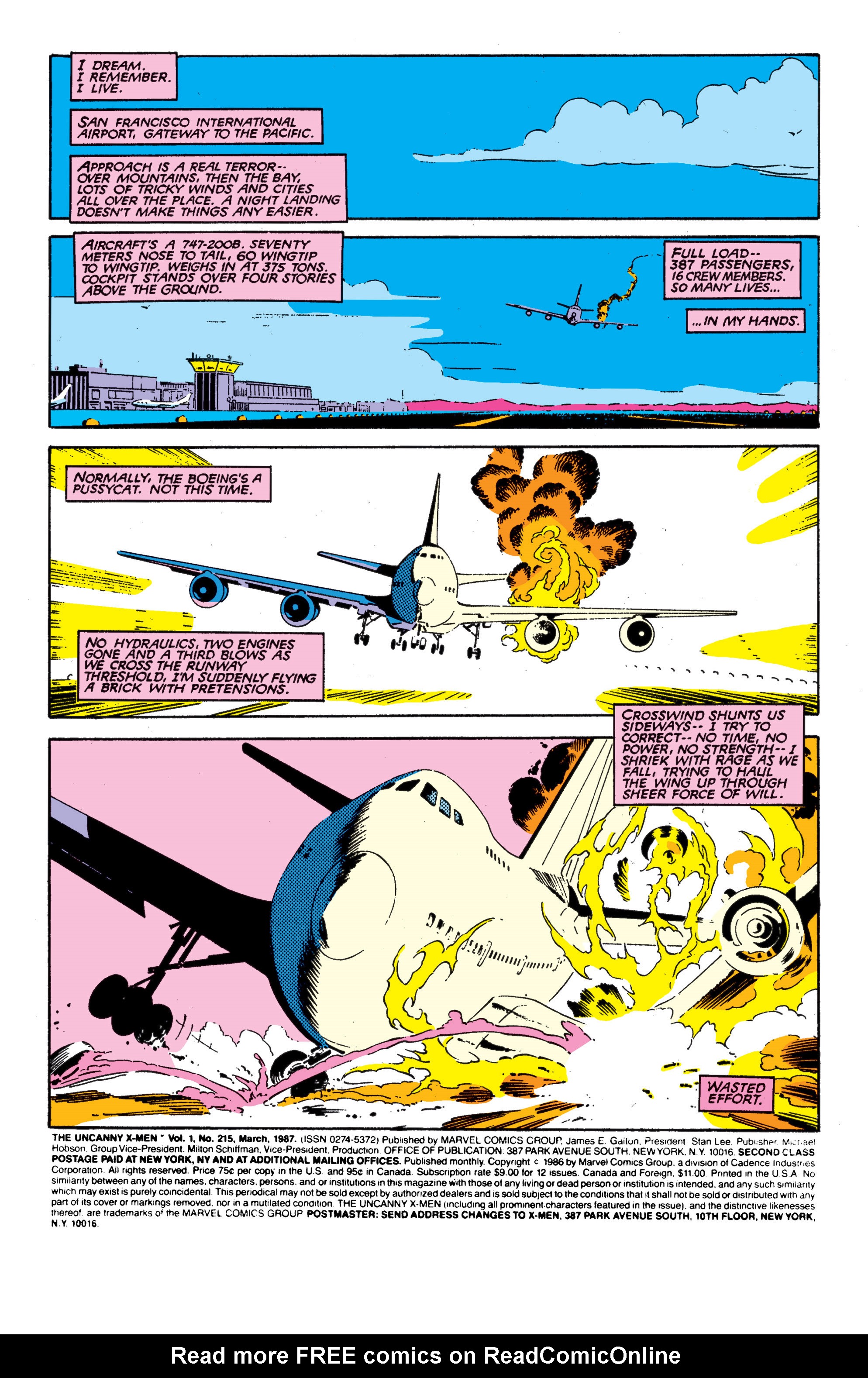 Read online Uncanny X-Men (1963) comic -  Issue #215 - 2