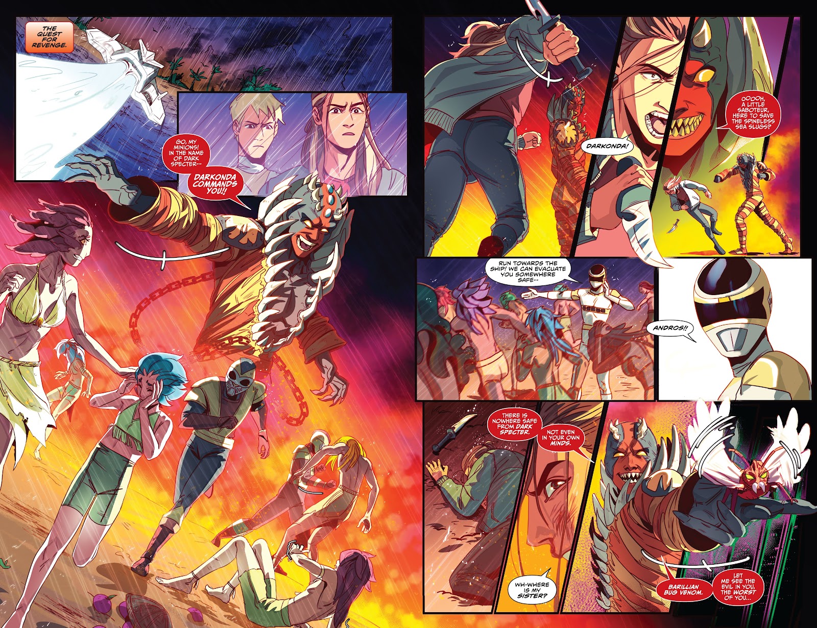 Power Rangers Unlimited: Heir to Darkness issue Countdown to Ruin - Page 22