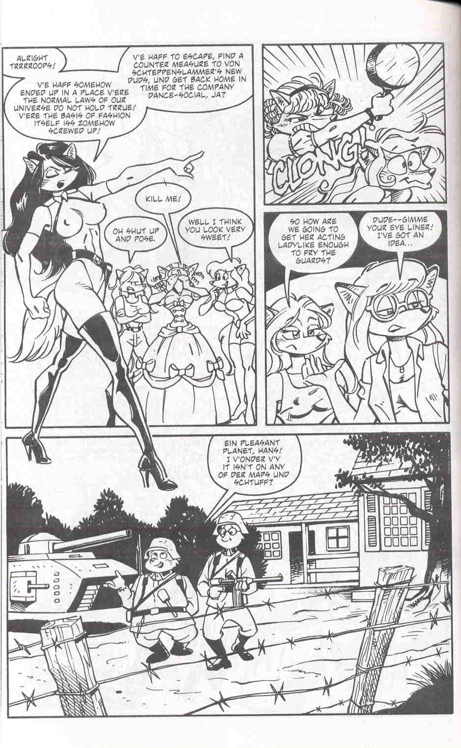 Read online Tank Vixens comic -  Issue #4 - 6