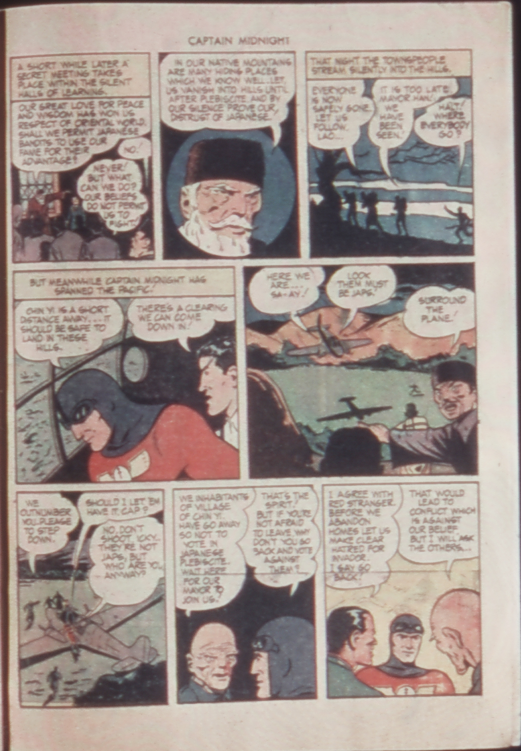 Read online Captain Midnight (1942) comic -  Issue #21 - 29