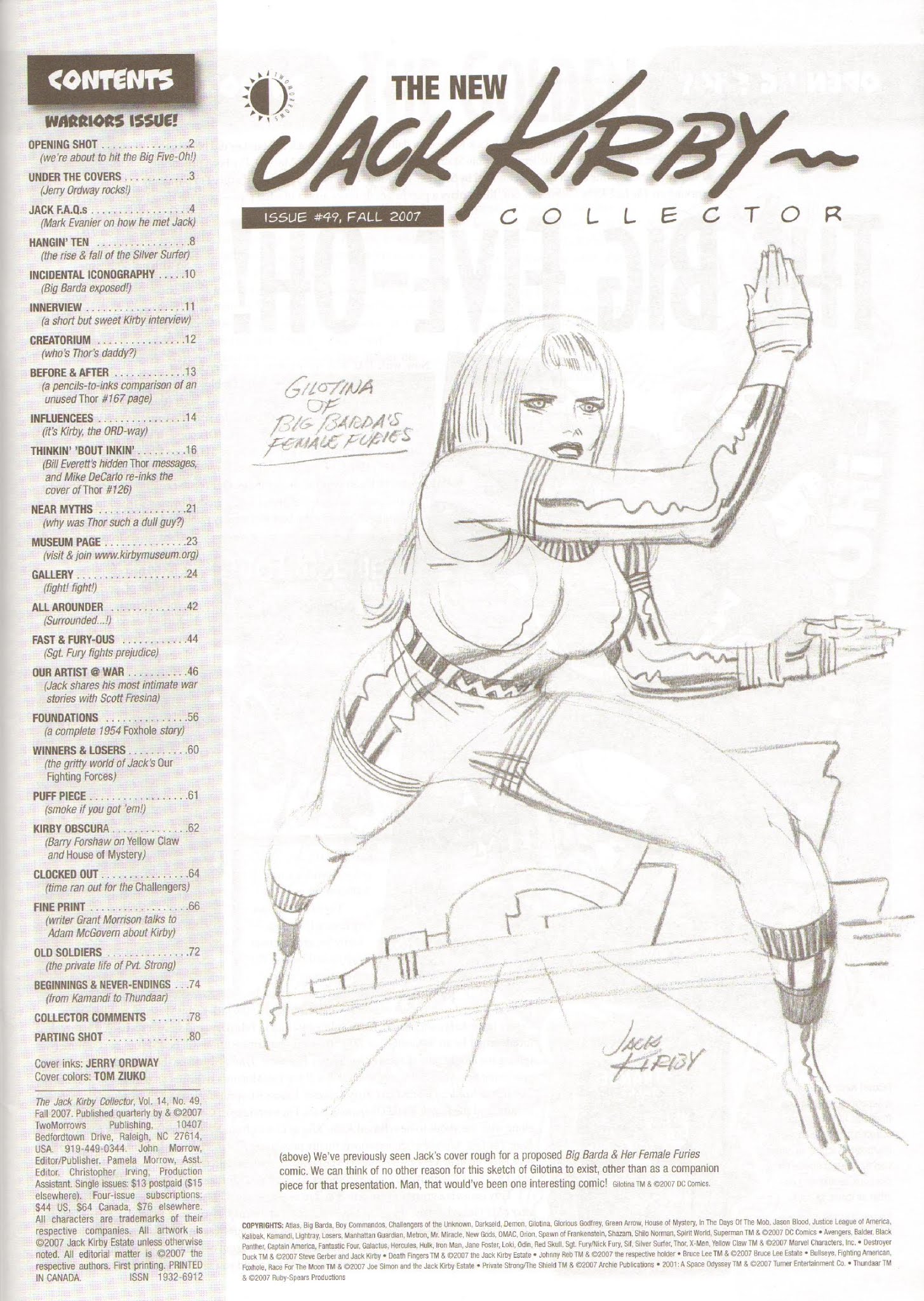 Read online The Jack Kirby Collector comic -  Issue #49 - 3