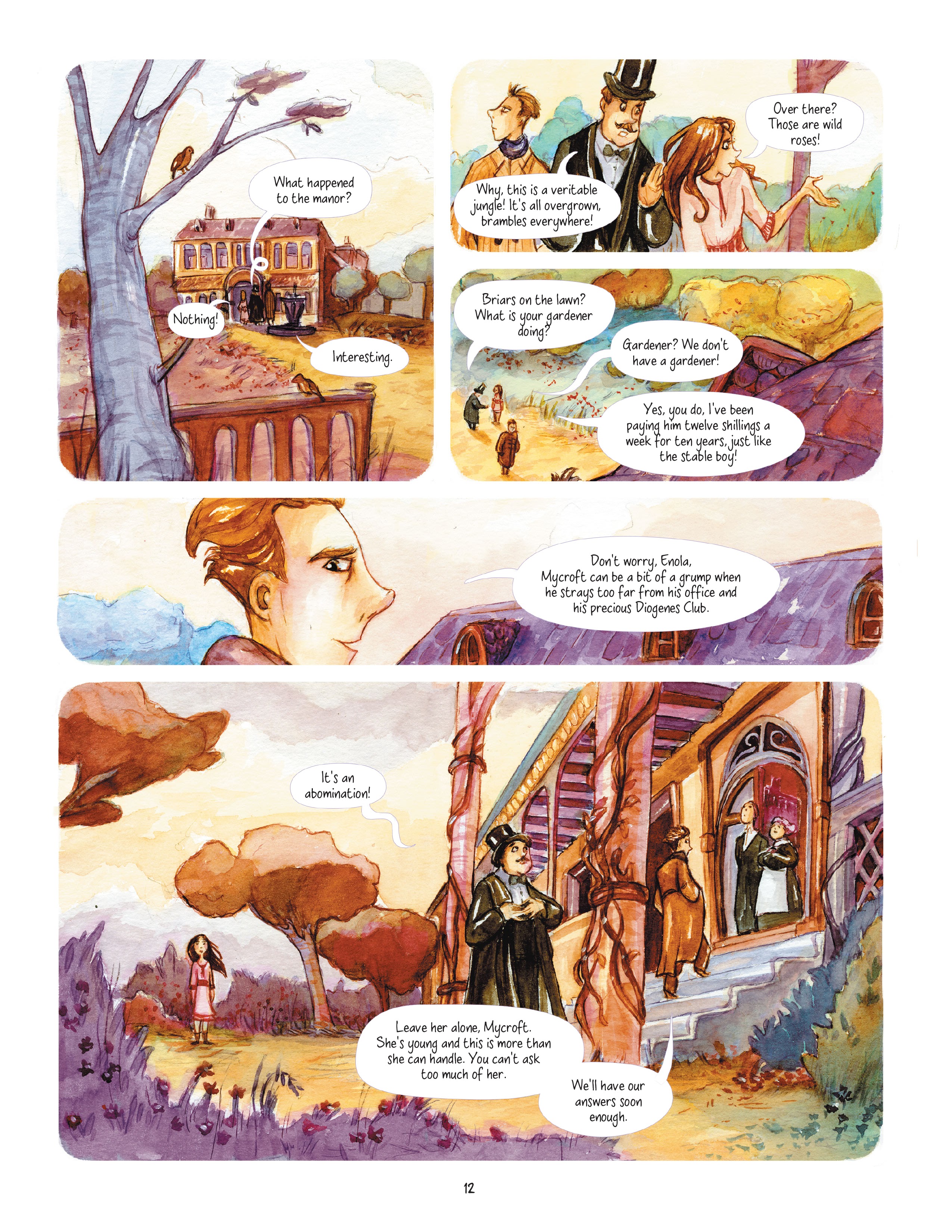 Read online An Enola Holmes Mystery comic -  Issue #1 - 14