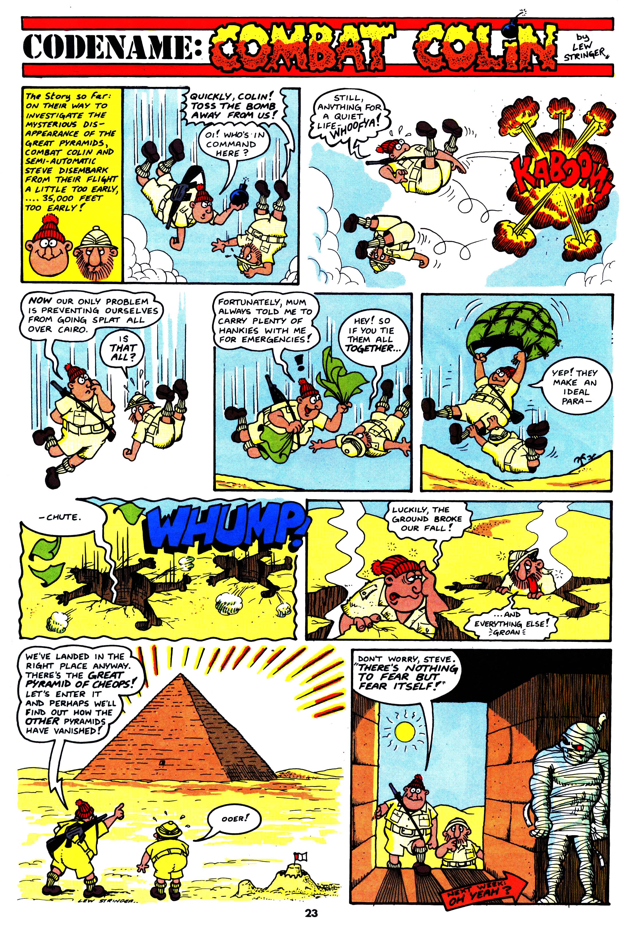 Read online Action Force comic -  Issue #35 - 23
