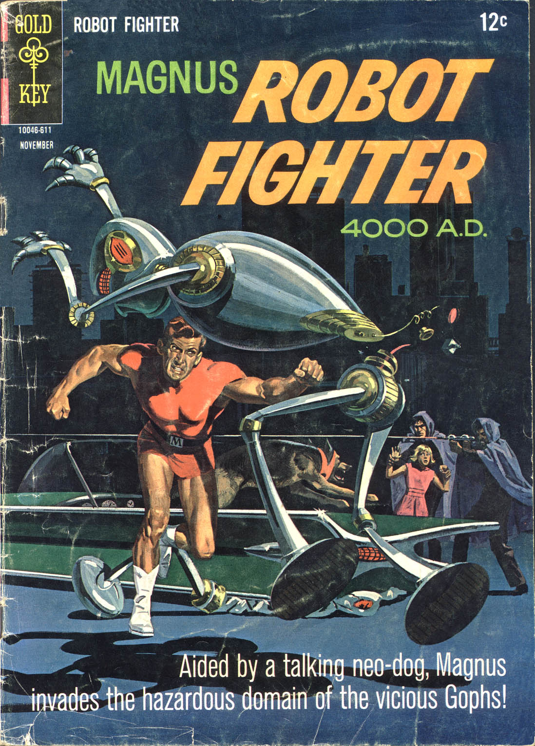 Read online Magnus, Robot Fighter 4000 AD comic -  Issue #16 - 1