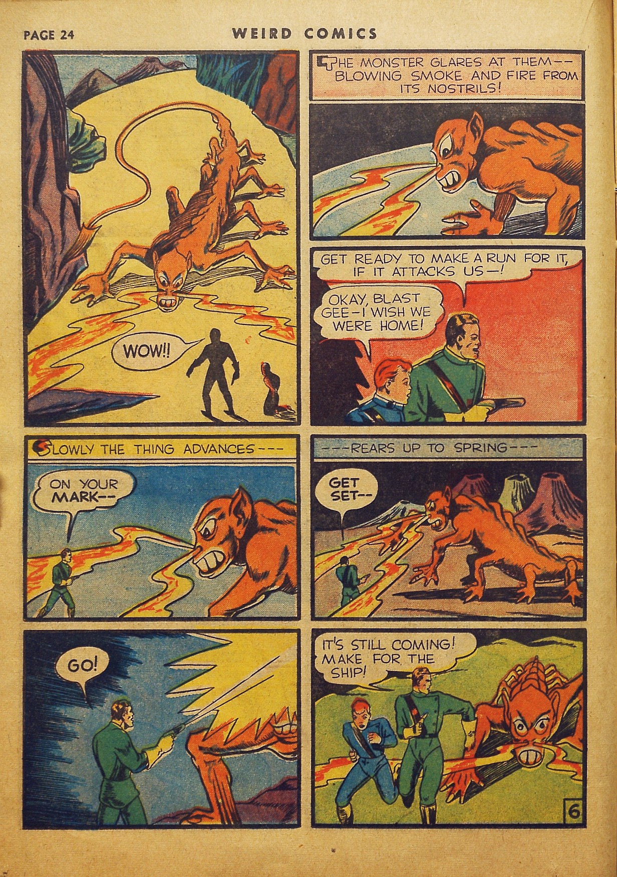 Read online Weird Comics comic -  Issue #6 - 25