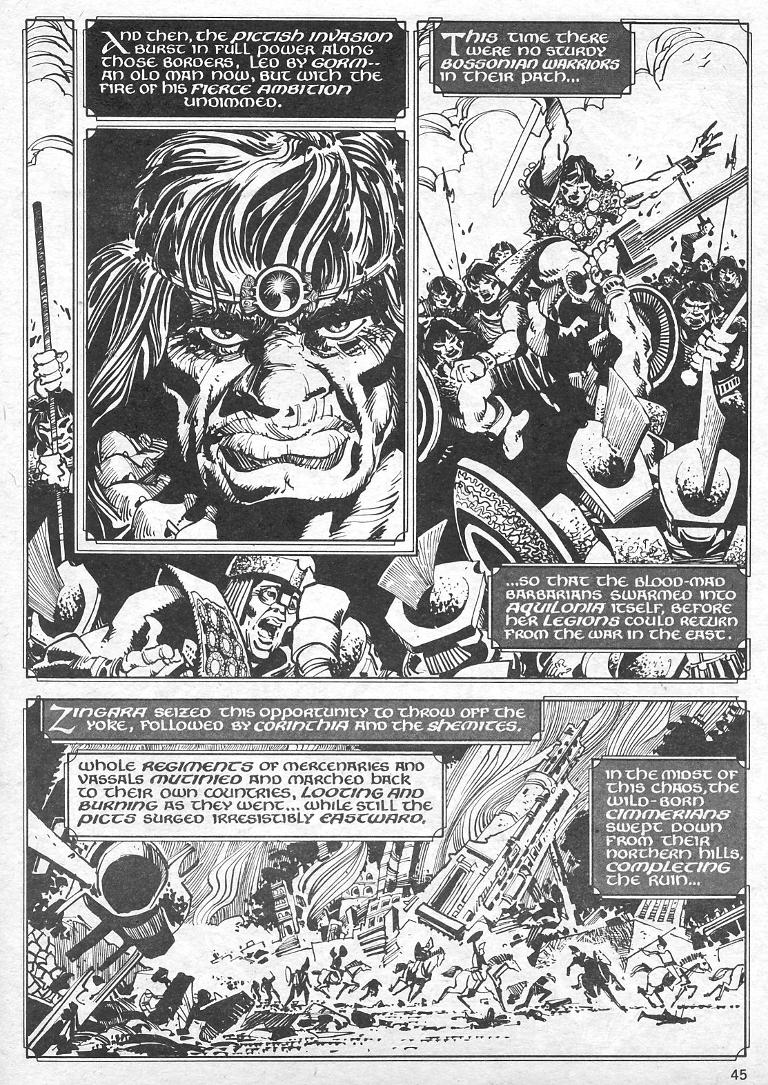 Read online The Savage Sword Of Conan comic -  Issue #16 - 44