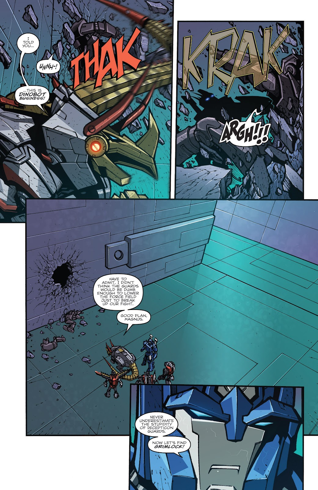 The Transformers Prime: Rage of the Dinobots issue 4 - Page 15